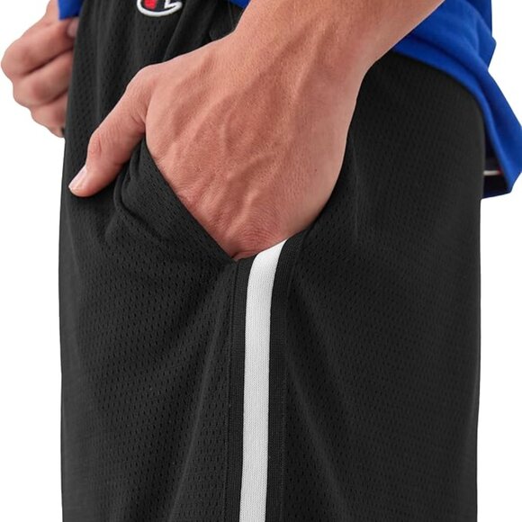 NEW😱😱😱Champion, Lightweight Attack, Men's Mesh Shorts with Pockets, 2XL - Picture 5 of 8